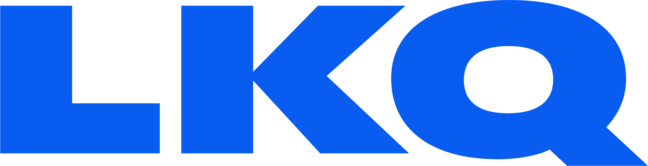 lkq logo only electric blue